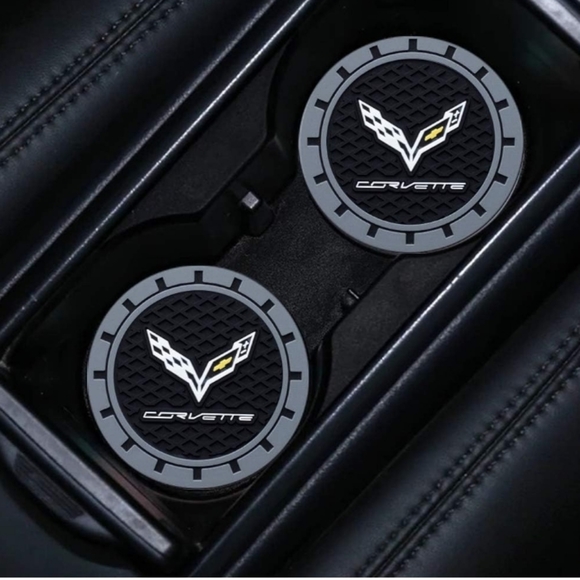 NWT/ Corvette Car Cup Holder Coaster for car - Picture 2 of 6